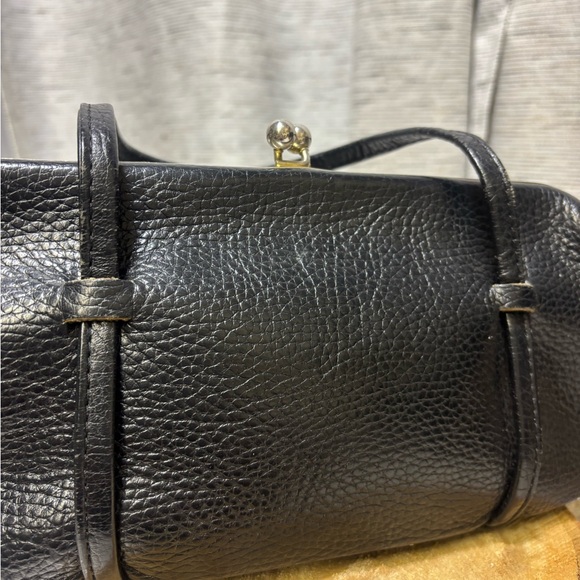 Vintage Letisse Elegant Black Leather purse - Picture 3 of 7